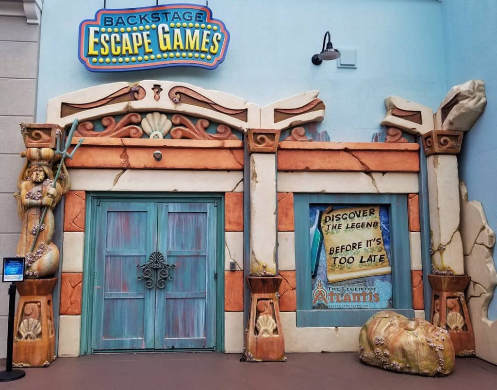 Backstage Escape Games room