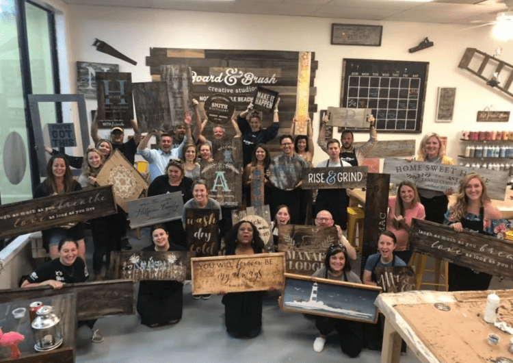 Board & Brush Creative Studio North Myrtle Beach