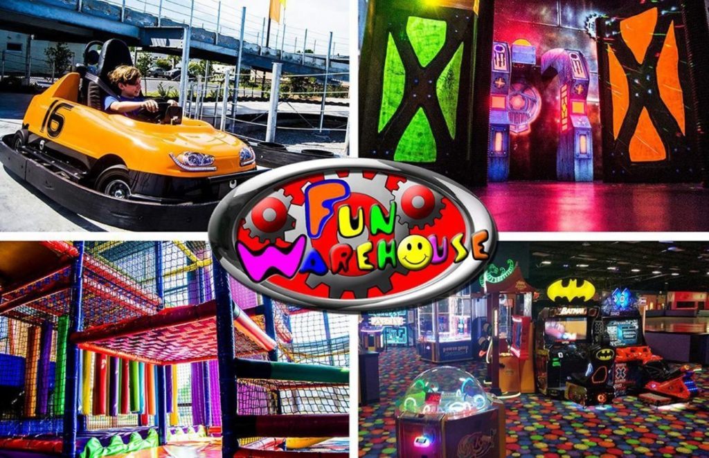 Fun Warehouse attractions